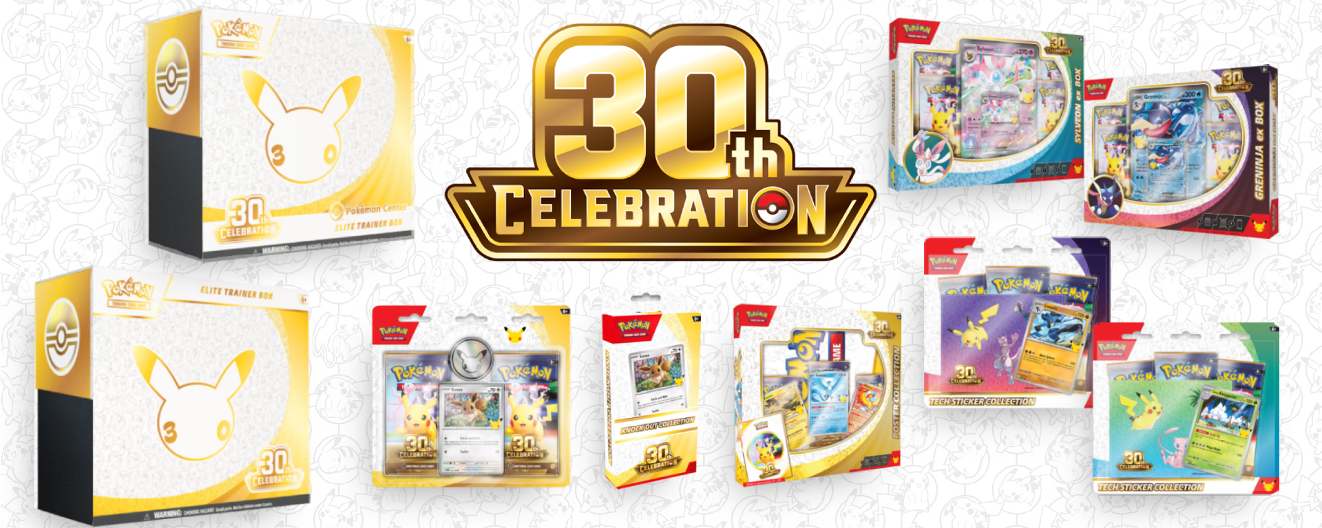 Pokemon Center 30th Celebration - All OOS