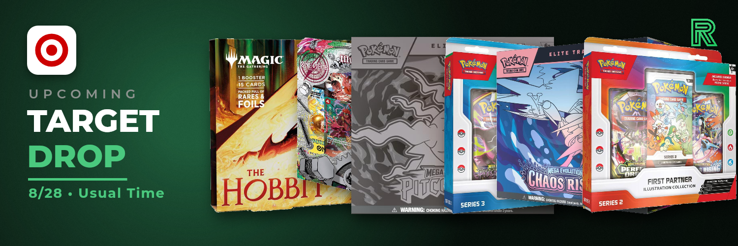 Upcoming Target Drop — 8/28 (Usual Time)