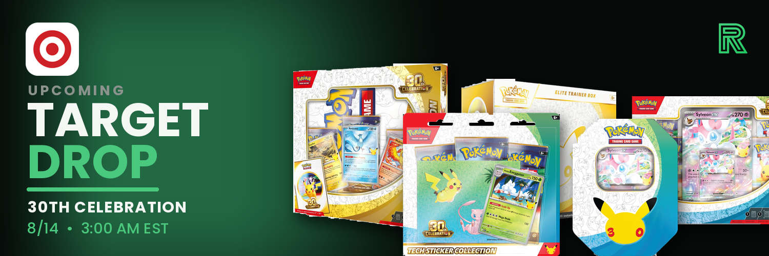 Target - 30th Anniversary Pre-Orders (8-14 @3AM EST)